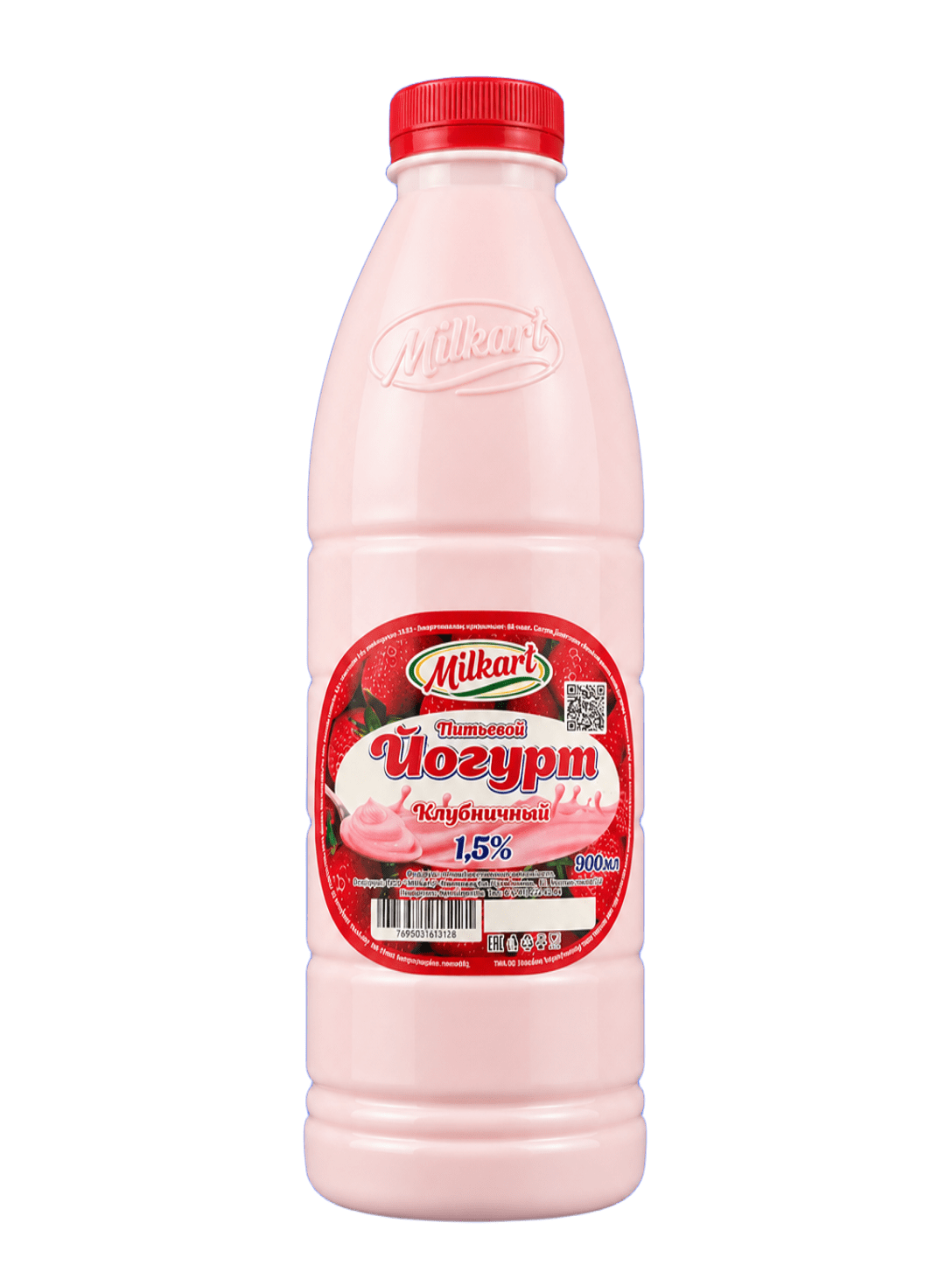 Йогурт Клубника 1л